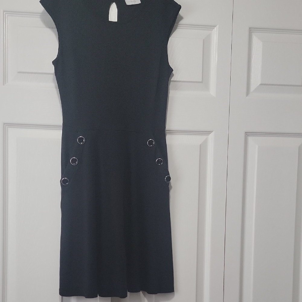 NYC Elegant Black Mini Dress